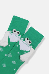 CALZINI NATALIZI VERDE